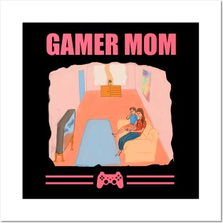 Gamer Mom Posters and Art